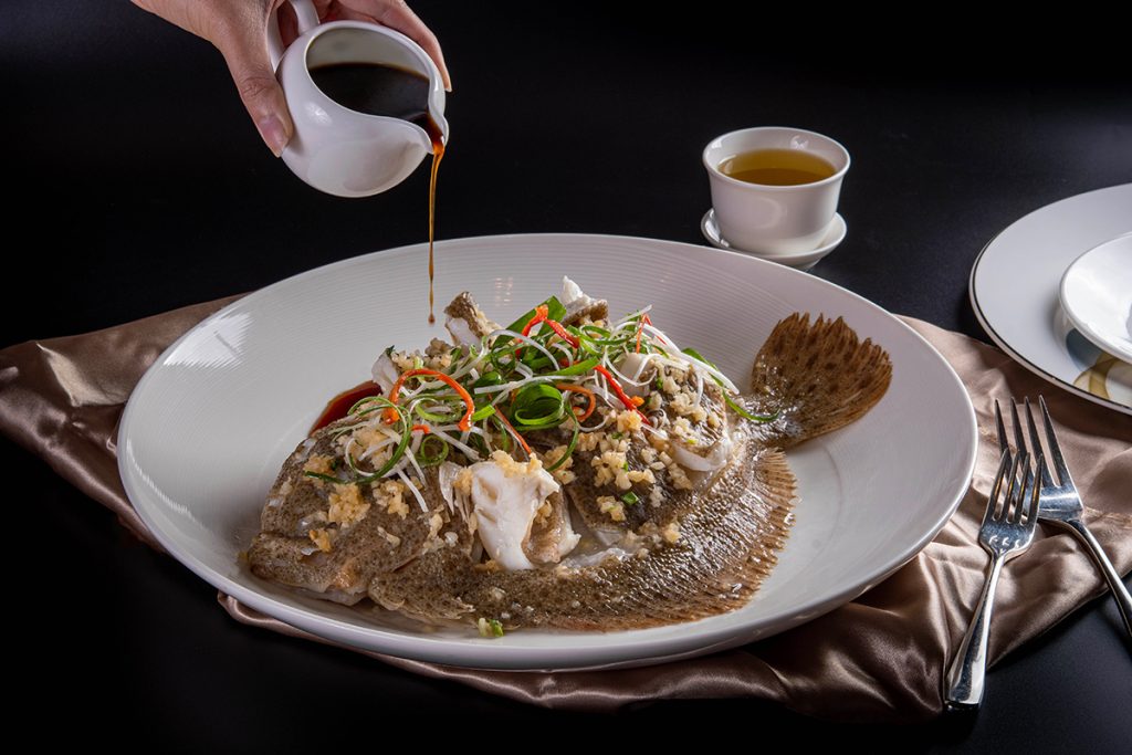 Wah Lok Dish of the Month Live Turbot from France NOW TRAVEL ASIA